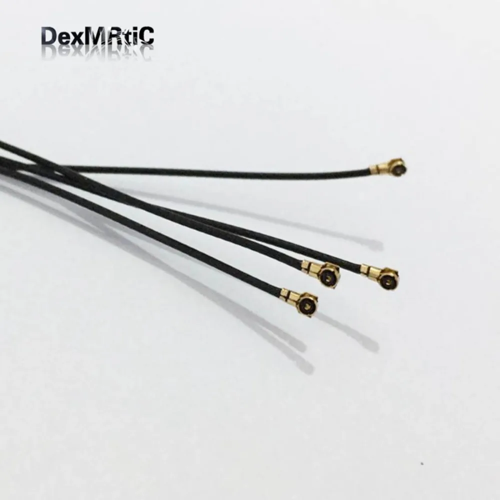 2 шт. Женский Разъем для IPX IPEX U.FL MHF4 кабель перемычки RF OD 0 81 мм беспроводной
