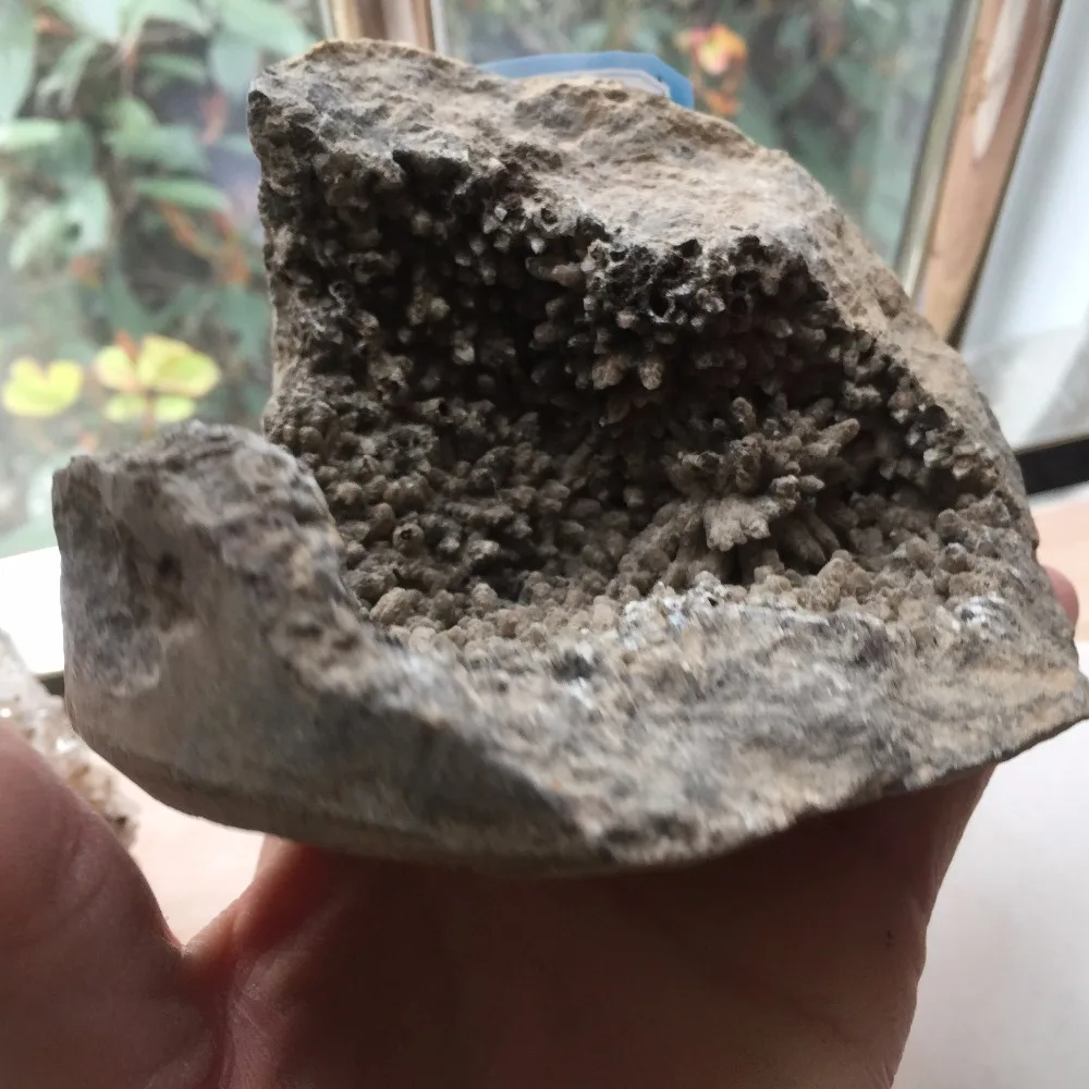 486 г Природный агат Geode Кристалл кластера образца камень кварц кристаллы подарок Лидер продаж в Китае
