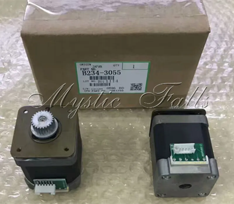 1x натуральная b234-3055 b2343055 mp9000 mp1100 MP1350 DC Шаговые двигатели-12.6 Вольт-12.6 Вт для Ricoh Aficio MP 9000 1100 1350