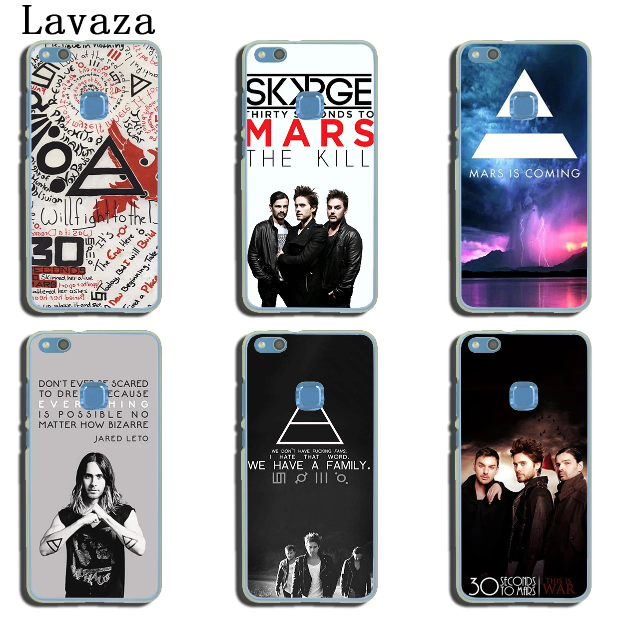 Жесткий чехол Lavaza 30 Seconds To Mars 30STM для Huawei P30 Pro P20 P10 P9 Plus P8 Lite Mini 2016 2017 P smart Z 2019|honor 6|honor 6