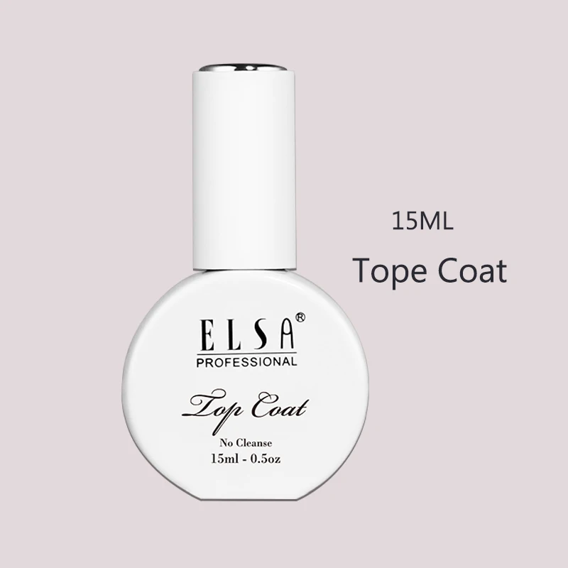 Top Coat Elsa 15 мл УФ-гель для ногтей 120 цветов на выбор кофе УФ-лак для ногтей Полупостоянный коричневый светодиодный гель-эмаль для ногтей - Цвет: Top Coat