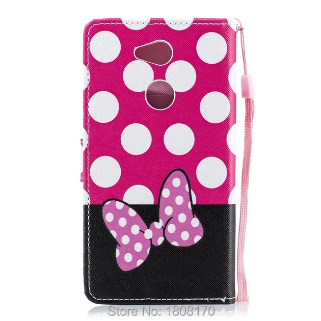 Кожаный чехол-бумажник C-ku Flower Tower для Sony Xperia L2 L1 XA1 Plus XA2 XZ1 MINI XZ2 Ultra XZ Premium 100 шт. |