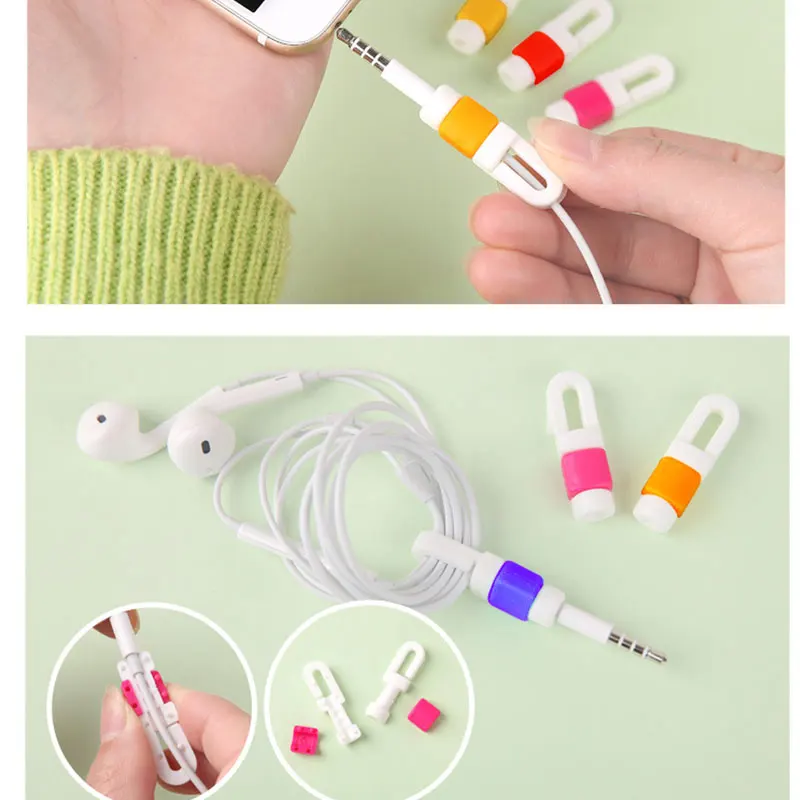 Earphone Cable Winder Cord Connector Cover For Xiaomi Redmi 2 3 Mi4S Mi4 Mi3 Mi Max Note Cases LG G2 G3 G4 V10 | Мобильные телефоны