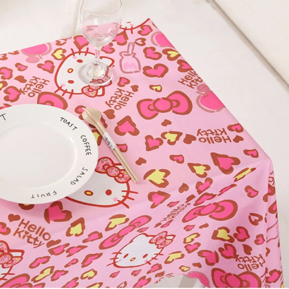 HelloKitty скатерть для стола скатерть для чая скатерть с принтом Свадебная утолщенная скатерть для пикника моющаяся скатерть