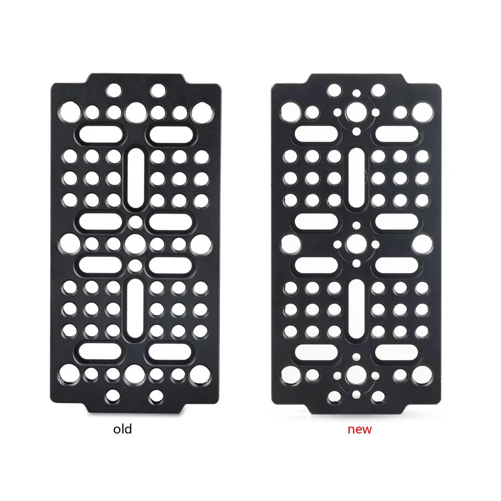 SmallRig Сырная пластина многоцелевой коммутационная пластина с 1/4 3/8 Arri Threading отверстия для Blackmagic Урса мини камера-1681