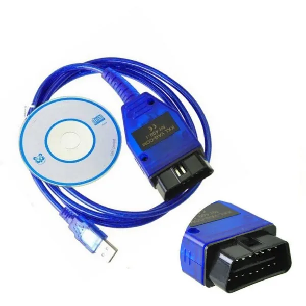 RVIOLON OBD2 USB автомобильный диагностический кабель синий VAG COM KKL 409 1 автоматический