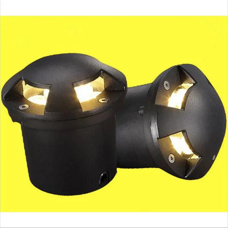 10 шт./лот открытый прожектор 3X3W светодиодные Подземные Лампы AC85-265V DC12V подземный