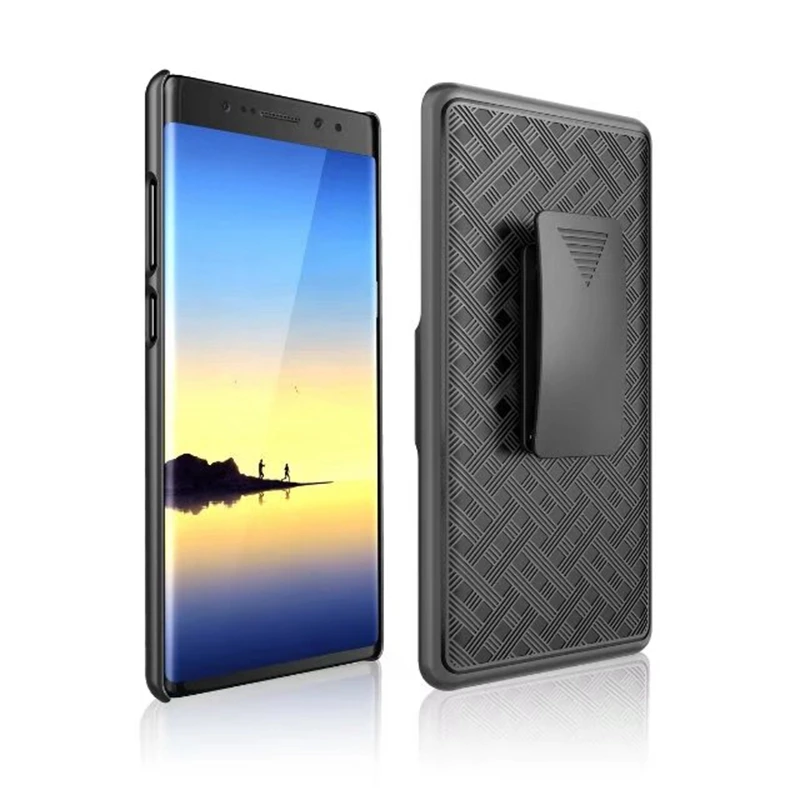 Тканый чехол подставка с зажимом для Iphone XS MAX XR X Galaxy S10e S10 Plus Note 9 8 S9 J7 2018 Чехол