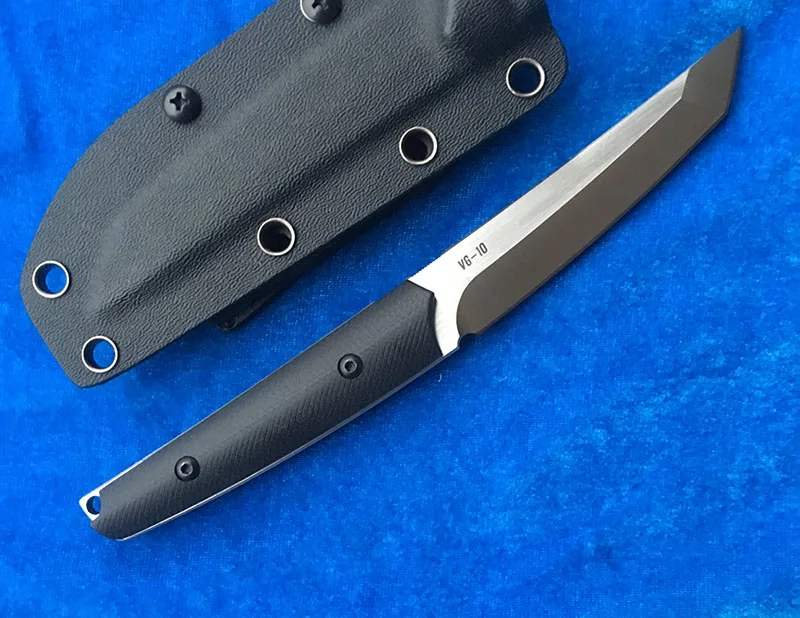 DICORIA Slay VG-10 лезвие G10 ручка фиксированное лезвие Тактический охотничий нож KYDEX оболочка для кемпинга выживания на открытом воздухе EDC ножи инструменты
