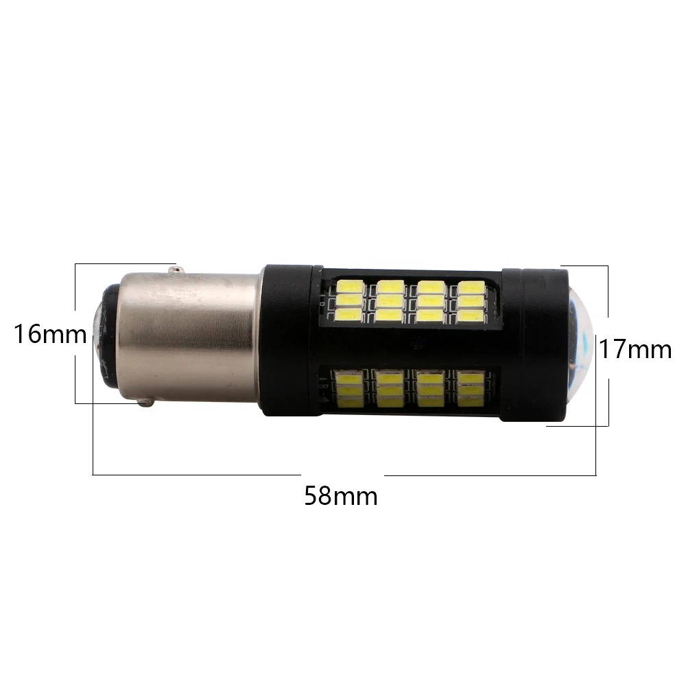 YM E-Bright 2 шт. 1157 BAY15D P21/5 Вт S25 2835 42 SMD неполярность 12В 24В светодиодные Автомобильные