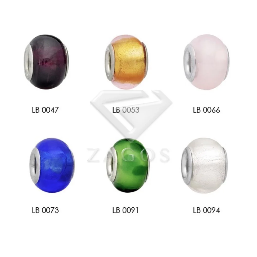 Бусины из муранского стекла 14 х14х10 мм 5 шт.|glass round beads|round beadseuropean beads |