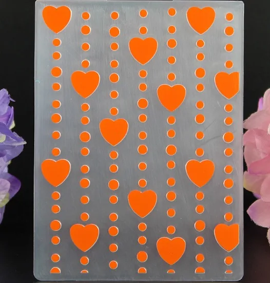 Small size Plastic Embossing Folder For Scrapbooking DIY Album Card Tool Template Stamp Making Decoration | Канцтовары для офиса и