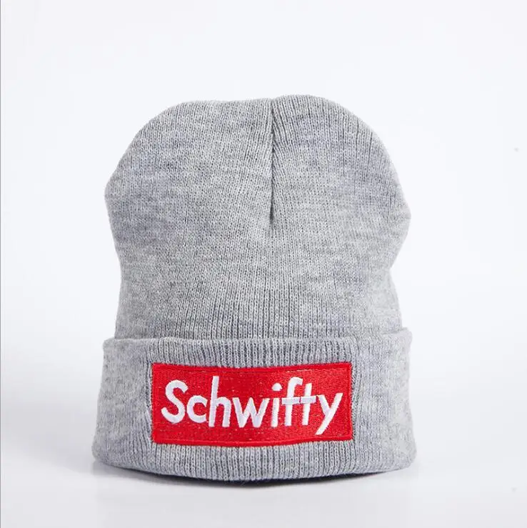 Получить Schwifty зимние вязаные шапки Рик и Морти классический язык теплые Skullies Beanie