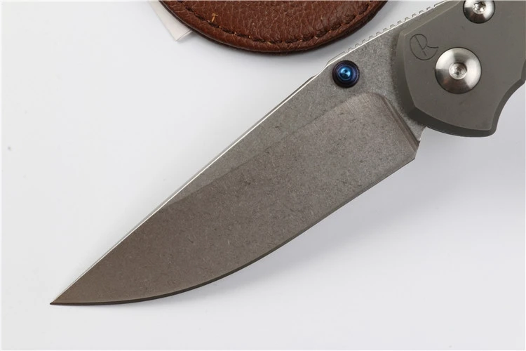 Складной нож Lange Sebenza Inkosi 25 CPM S35vn с титановой ручкой карманный кухонный для овощей