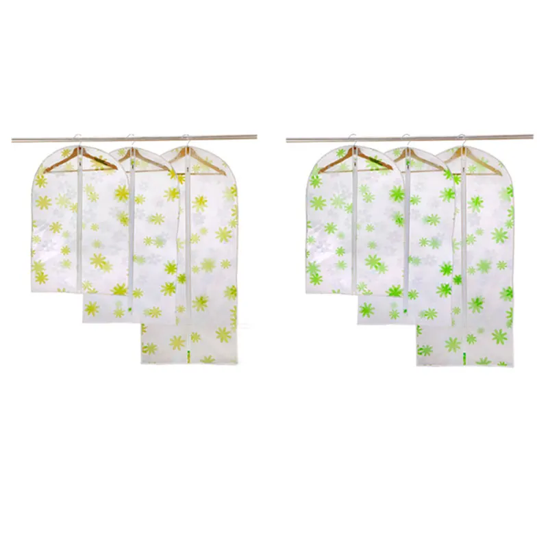 Actionclub Clothes Coat Suit Dust-proof Storage Bag Clothing Dress Outer Hanging Cover Protector Garment Organizer Case 1 PC | Дом и сад