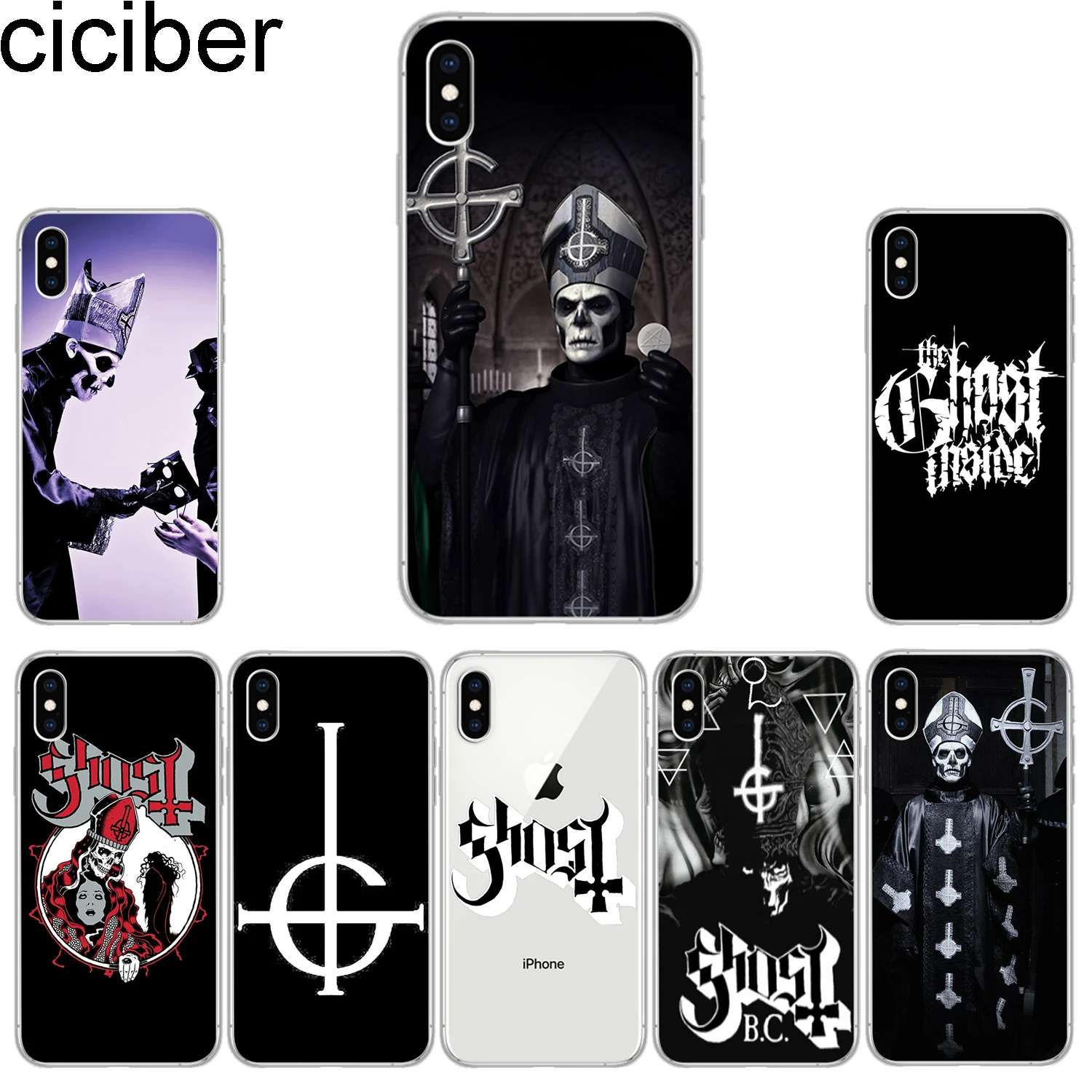 Ciciber чехлы для телефонов IPhone 7 8 6 6s Plus SE 5S X Xs XR XS Max Мягкий чехол из ТПУ 11 Pro 2019 |