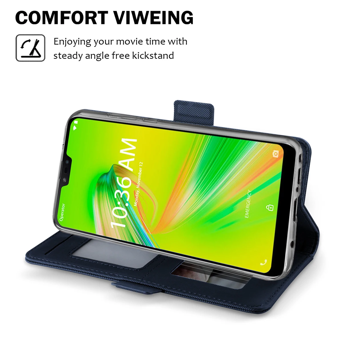 Чехол для Asus Zenfone Max Shot ZB634KL из искусственной кожи с откидной крышкой и подставкой, чехол-кошелек для Asus Zenfone Max Plus M2 ZB634KL, чехол для карт, зеркало