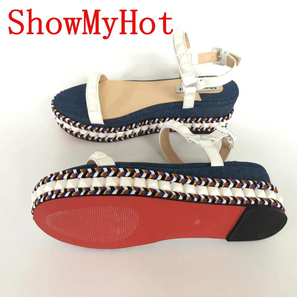 ShowMyHot Летняя женская обувь на высоком каблуке женские сандалии с открытым носком