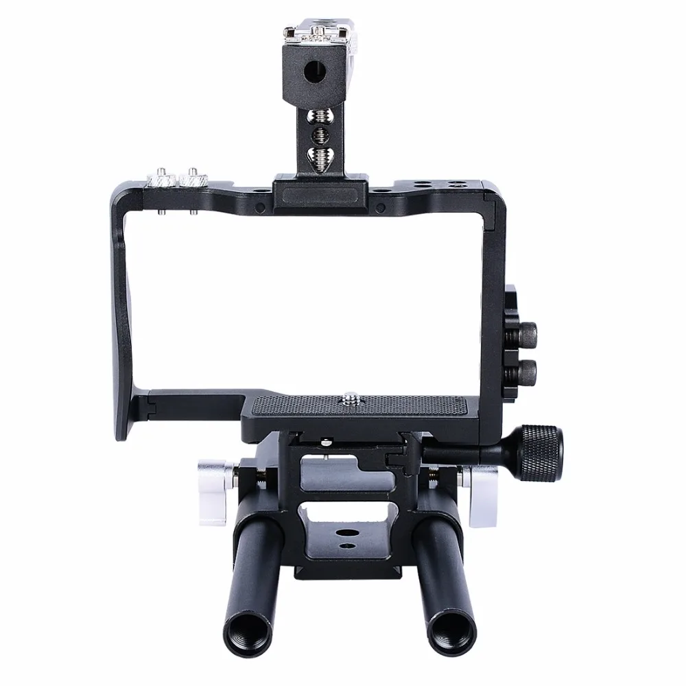 Yelangu ручной видео Камера Steadicam Стабилизатор DLSR Клетки для камеры Алюминий сплава