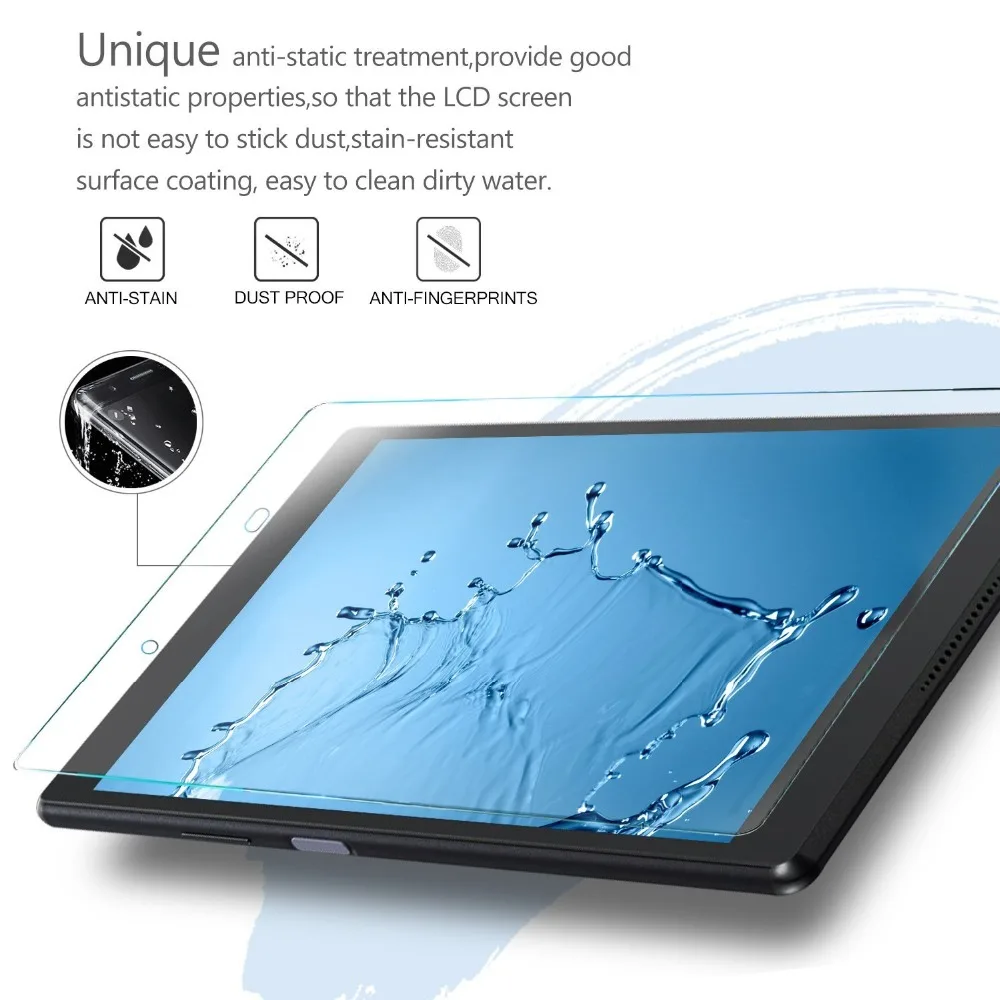 Закаленное стекло 9H для Lenovo TAB 4 10 Plus закаленное 8 TB 8704 8504 защитная пленка