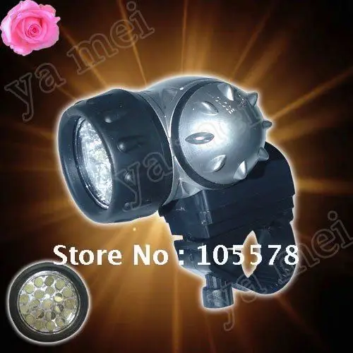 10sets bike light 21LED front headlight+5LED warning rear bicycle | Спорт и развлечения