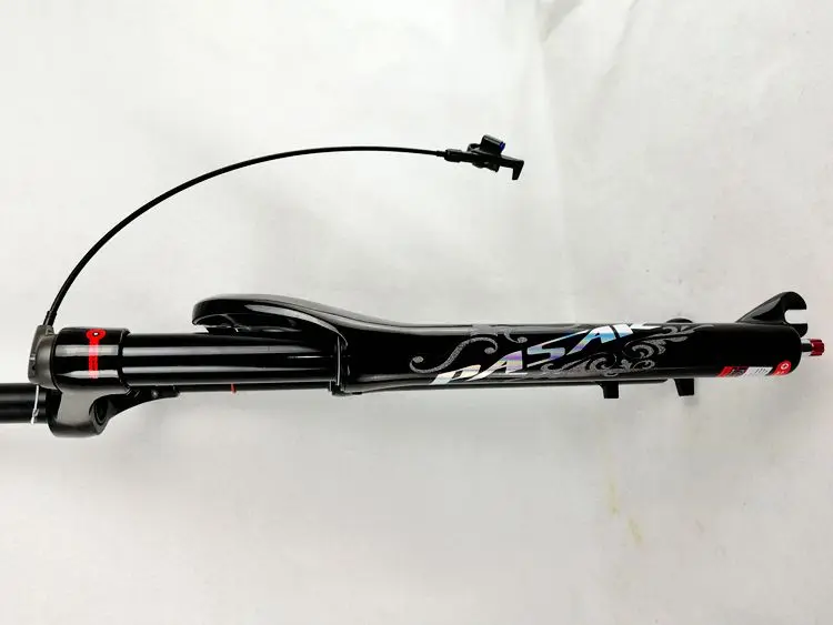 MTB Moutain 26inch Bike Fork Fat bicycle Fork Air Gas line Locking Suspension Forks Magnesium Aluminium Alloy 26"4.0"Tire 135mm