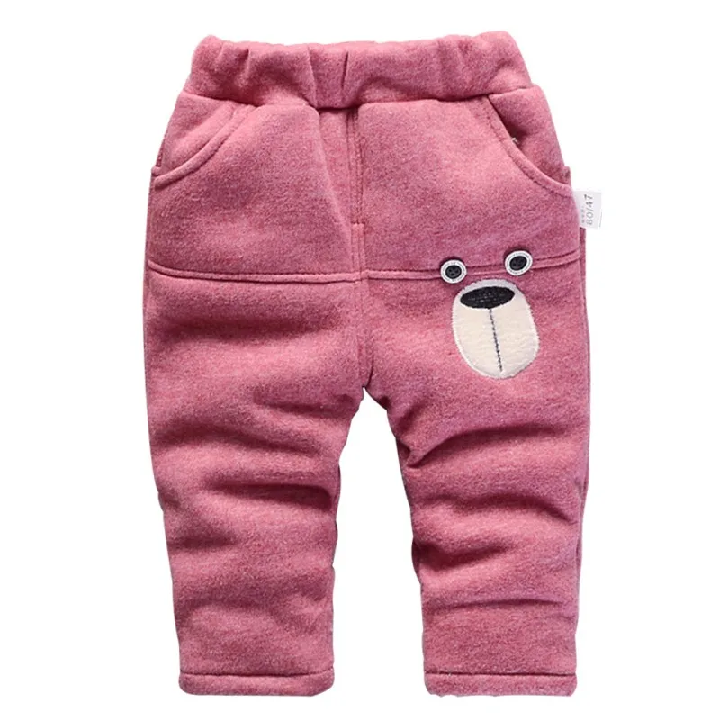 2018 Winter Baby Boy Cotton Fashion Pants Down Trousers Pantyhose With Bear Picture |