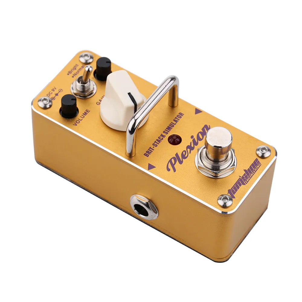 AROMA APN-3 Plexion Brit-stack Simulator Guitarra Effect Pedal Mini Single Electric Guitar with True Bypass | Спорт и развлечения