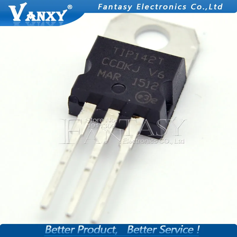 10 шт. транзисторы TIP142T TO 220 TO220 TIP142 новые и оригинальные|transistor power| |
