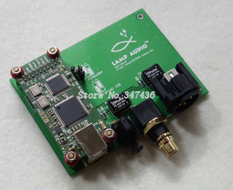 Amanero XMOS Цифровой интерфейс USB ies/IIS к коаксиальному оптическому HDMI SPDIF AES выходу