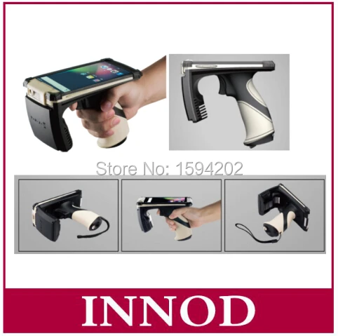Quad-core Android 6.0 Handheld EPC Gen2 long range uhf rfid reader with free tags sample | Безопасность и защита