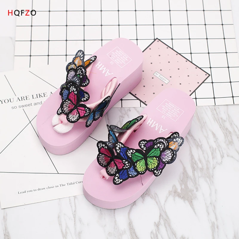 Chanclas/шлепанцы ручной работы с бантом женские модные пляжные вьетнамки на