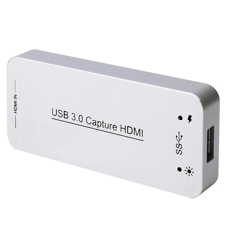 Usb 3 0 адаптер для захвата Hdmi к устройство игр в режиме реального времени Ps4 Xbox One 360