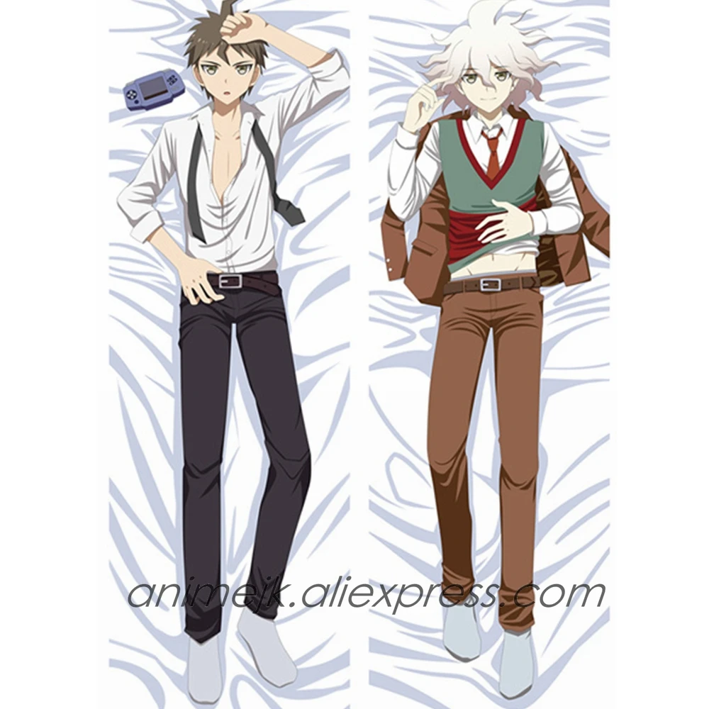 Аниме игры Danganronpa: триггер счастливый хаос Komaeda Nagito Hinata Hajime мужской Dakimakura тела наволочка обнять наволочки