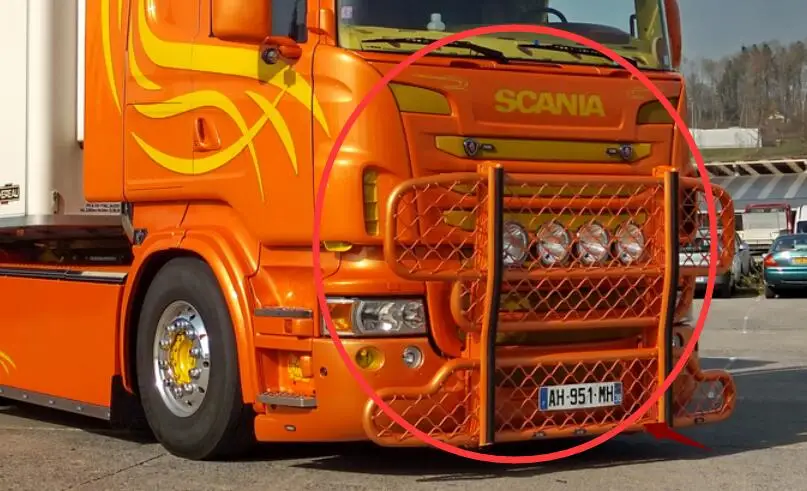 1/14 масштаб Tamiya 56323 lesu трактор R470 R620 модифицированный R730 Комплект переднего