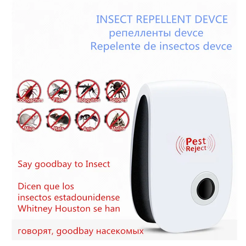 Великобритания/США/ЕС Plug ABS ультразвуковой окружающей среды электронные