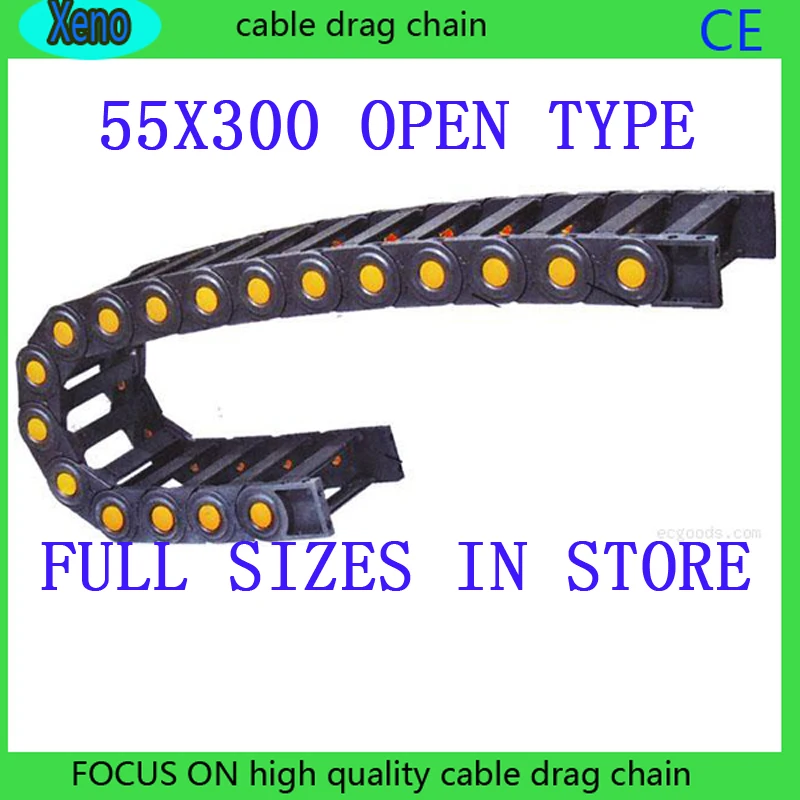 55x300 10 Meters Bridge Type Plastic Towline Cable Drag Chain For CNC Machine | Обустройство дома