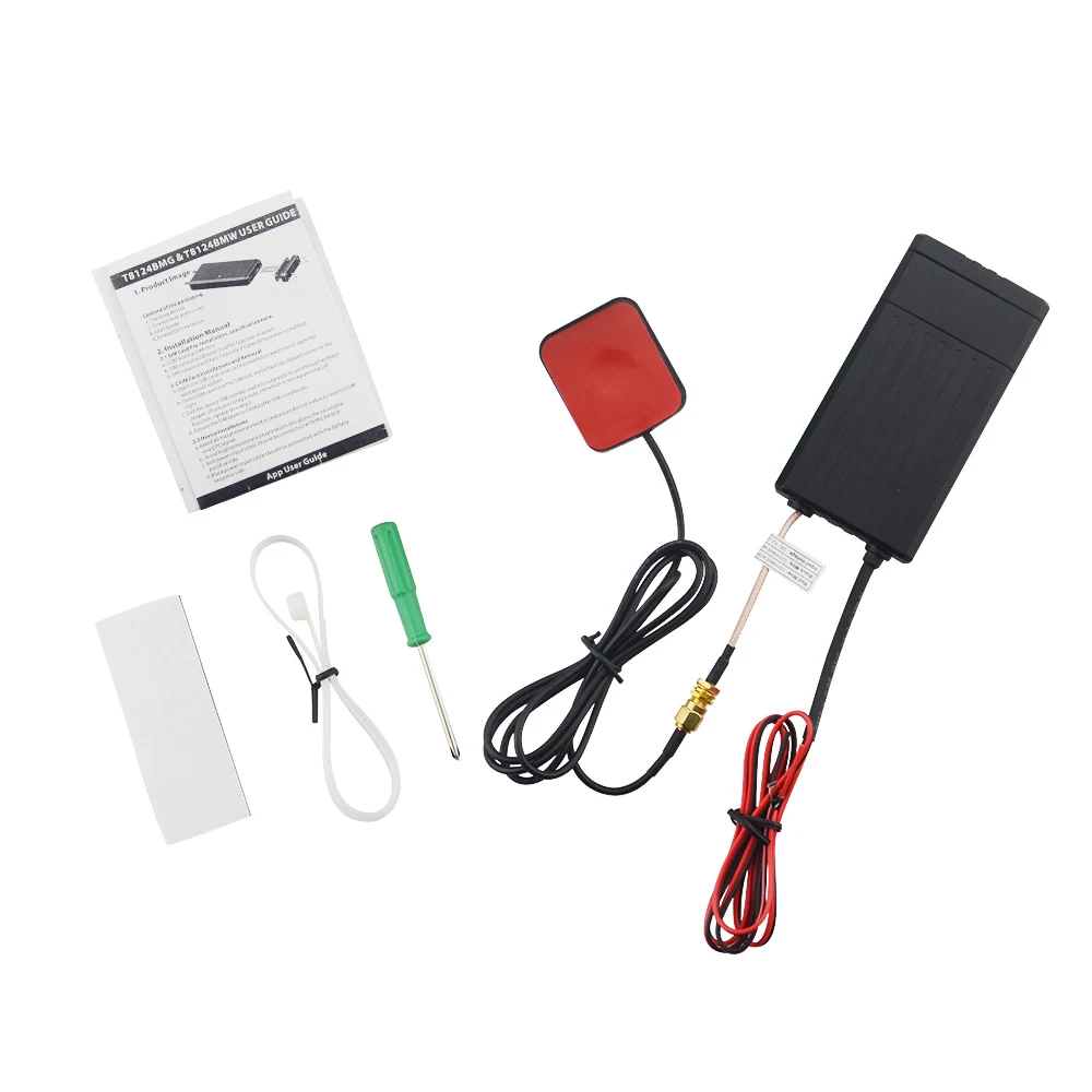 Автомобильный GPS трекер T8124 отслеживание в реальном времени GSM + LBS Wi-Fi