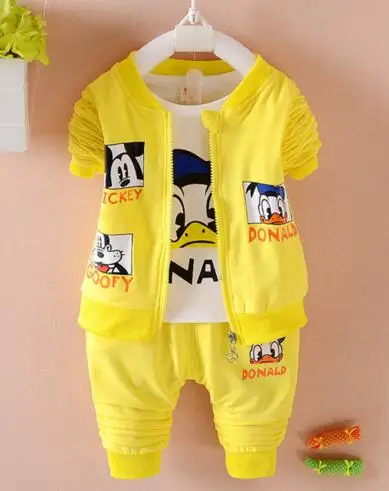 Детские Комплект одежды хлопок Демисезонный Одежда для новорожденных Дональд