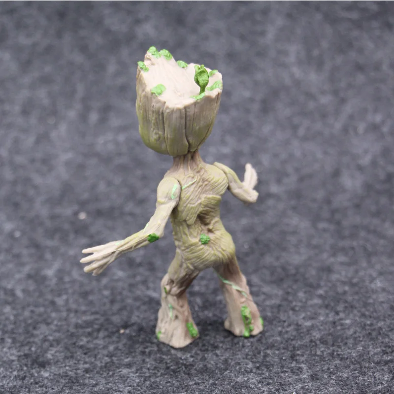 Marvel Groot стражи Галактики Мстители крошечные милый ребенок дерево человек Стенд Ver