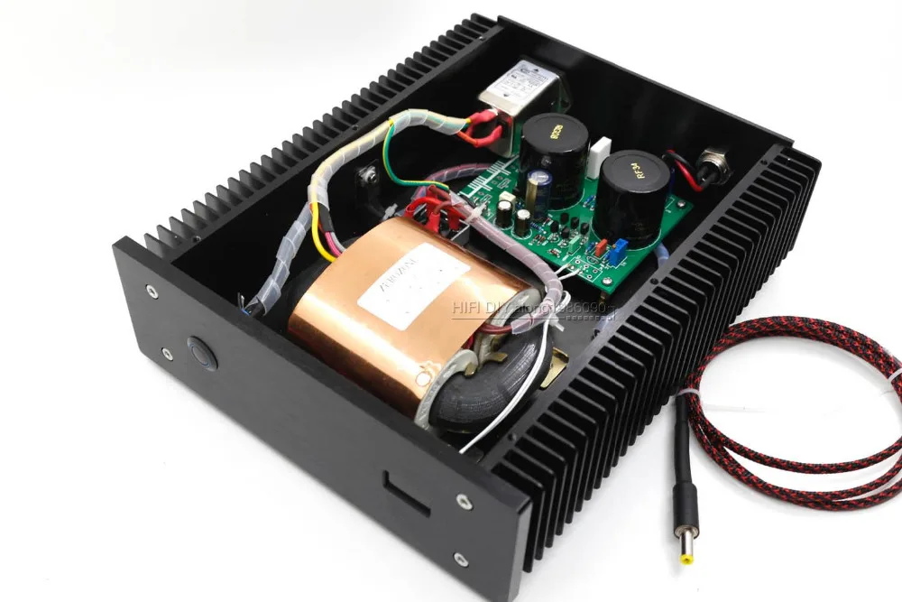 Finished 100VA Hi end Low Noise R-core DC LPS Linear Power Supply + display | Электроника