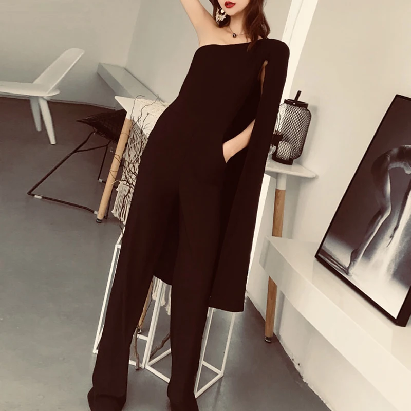 Max Spri пикантные с одним плечом вырезом лодочкой и открытой спиной Длинные женские