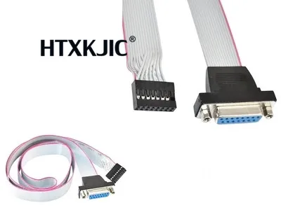 Переходник D-Sub с 12P на 15P VGA мама 12pin 15pin длина коннектора 150 мм короткий кабель для