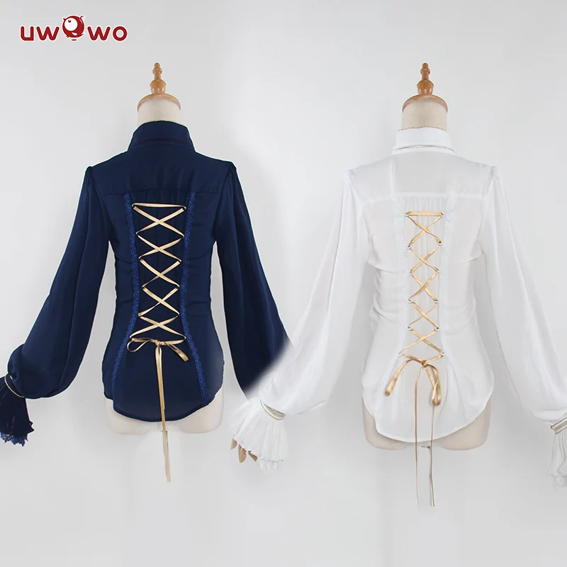 Женская белая блузка UWOWO оригинальный дизайн коронация 18 тумаров голубая блузка|