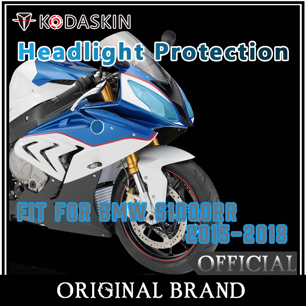 

KODASKIN Motorcycle headlamp ABS Headlight Screen Protection Cover Headlight Guard Fit For BMW S1000RR 2015-2018