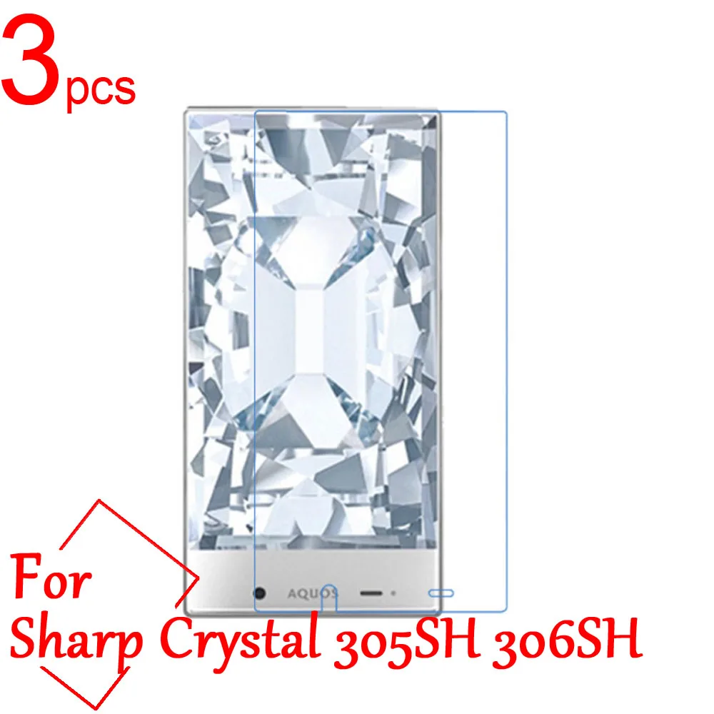 

3 шт. ультра-прозрачная/матовая/нано Противоударная Защитная пленка для ЖК-экрана для Sharp AQUOS Crystal 305SH 306SH защитная пленка