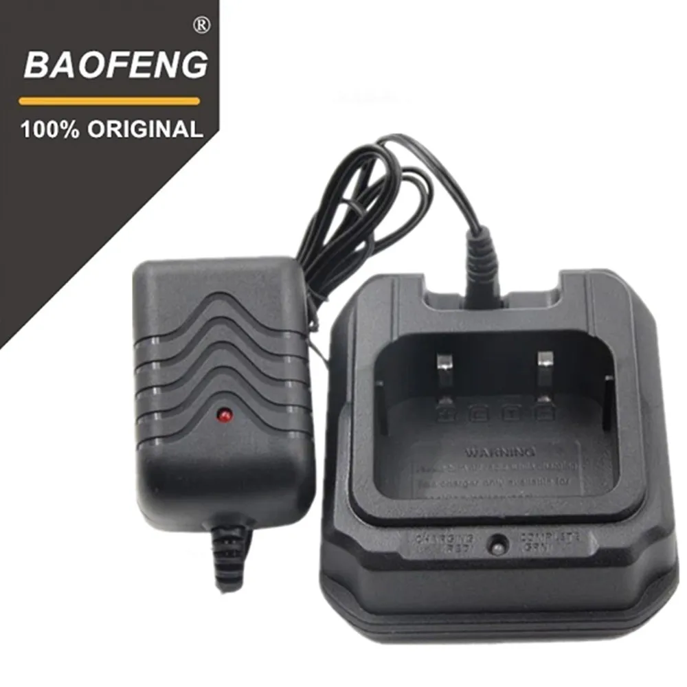 100% натуральная Baofeng UV9R Walkie Talkie адаптер Desktop Зарядное устройство UV 9RPLUS