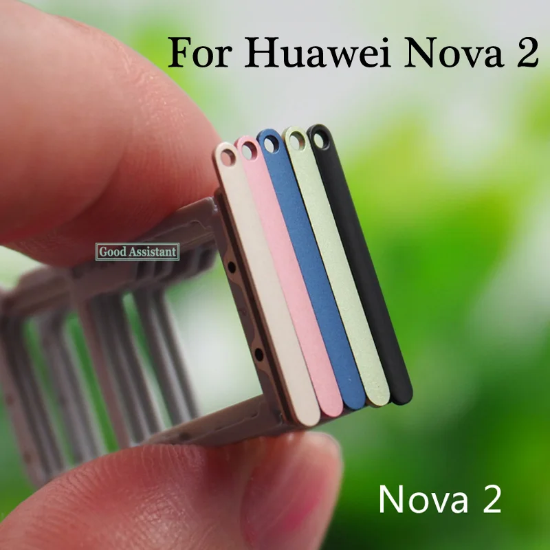 Для Huawei Nova 2 Nova2 PIC-AL00 PIC-L09 PIC-L29 PIC-TL00 PIC-LX9 лоток sim-карты Micro SD карты держатель Слот