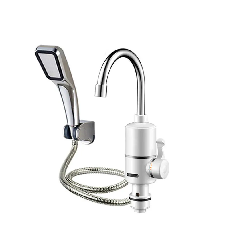 

3000W Tankless Electric Water Heater Tap Instantaneous Digital Display Hot Water Heating Facuet Bathroom Kitchen Heaters