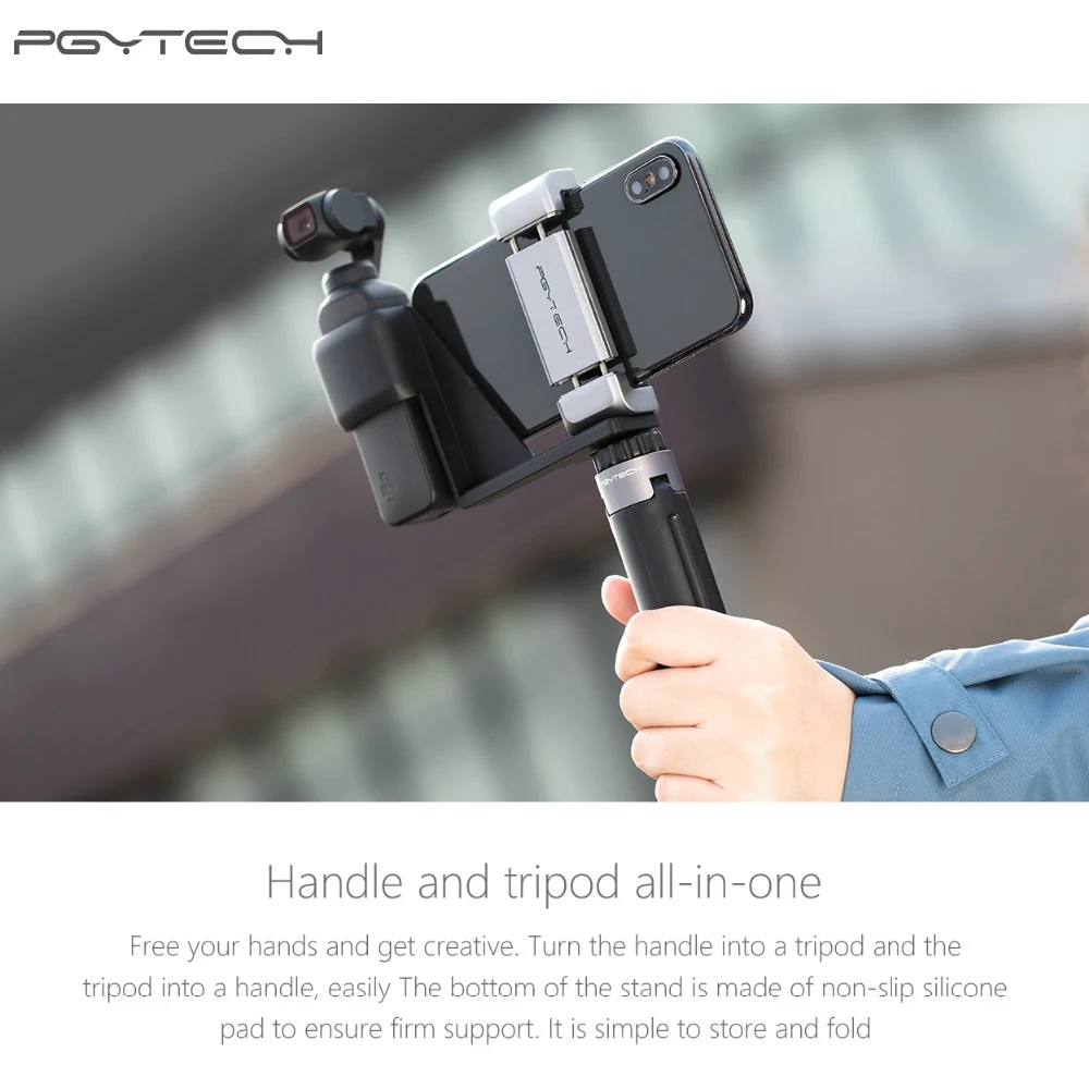 PGYTECH мини Настольный Штатив для DJI OSMO Action/GoPro/Action camera 1/4 thread port|Штативы| |